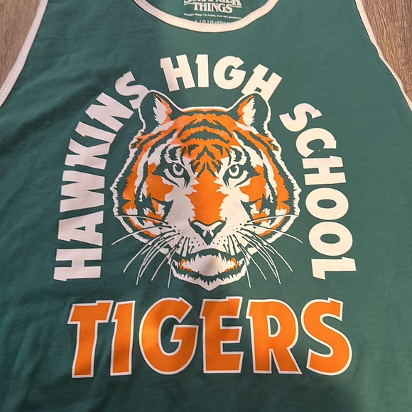 Hawks Highschool stranger things tank - Picture 2 of 4
